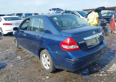 2009 Nissan Versa 1.8S из США, поврежденный, VIN 3N1BC11EX9L453335